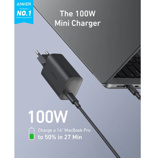 Anker Nano 100W Charger with 6ft USB-C Cable — view 2