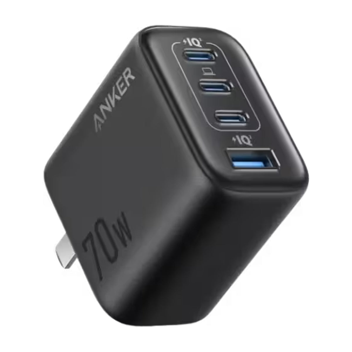 Anker Zolo 70W Charger — 4 Ports (A121C) — at an angle
