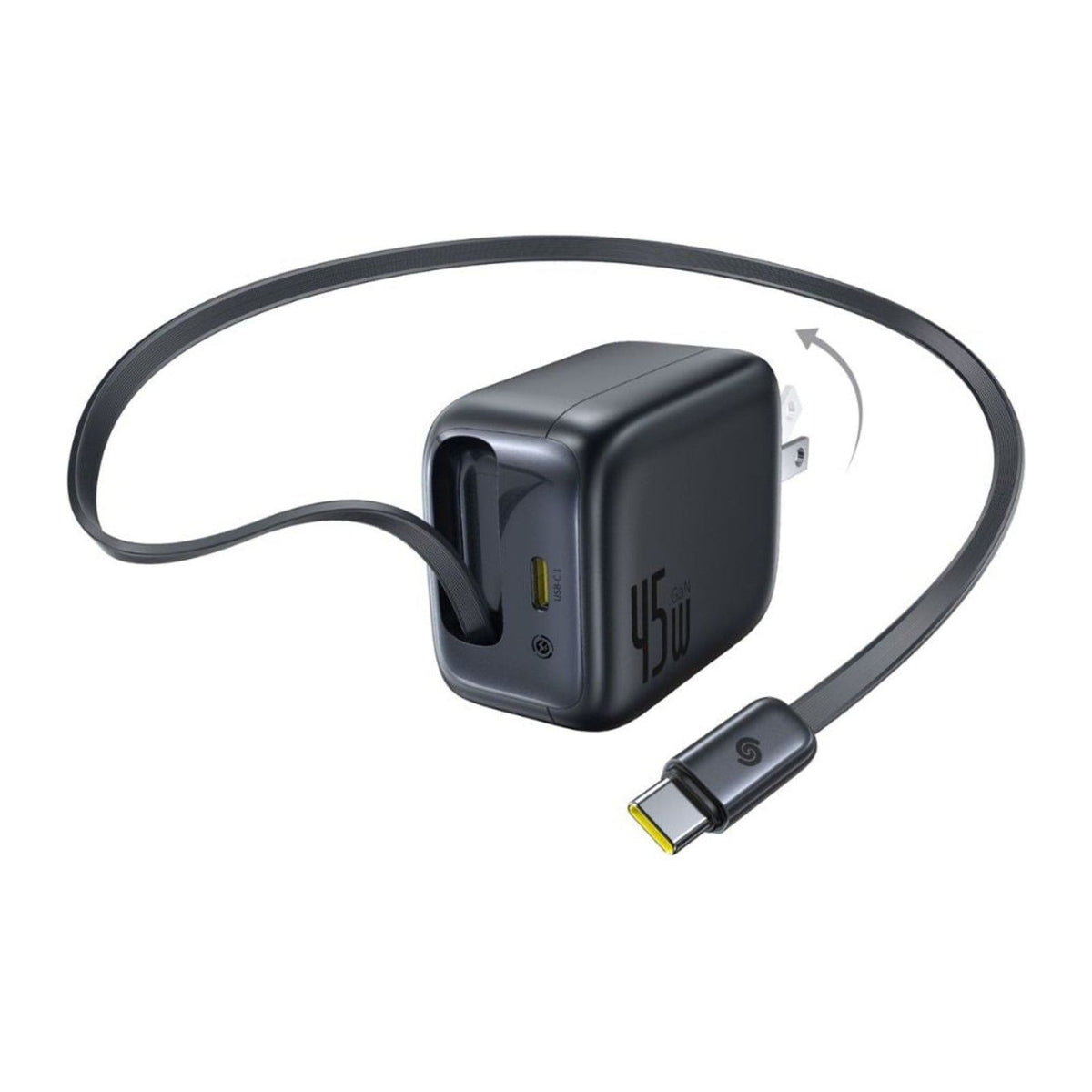 Baseus EnerCore CJ11 45W Charger with Retractable Cable