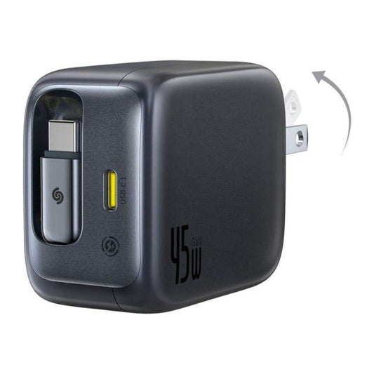 Baseus EnerCore CJ11 45W Charger with Retractable Cable — view 2