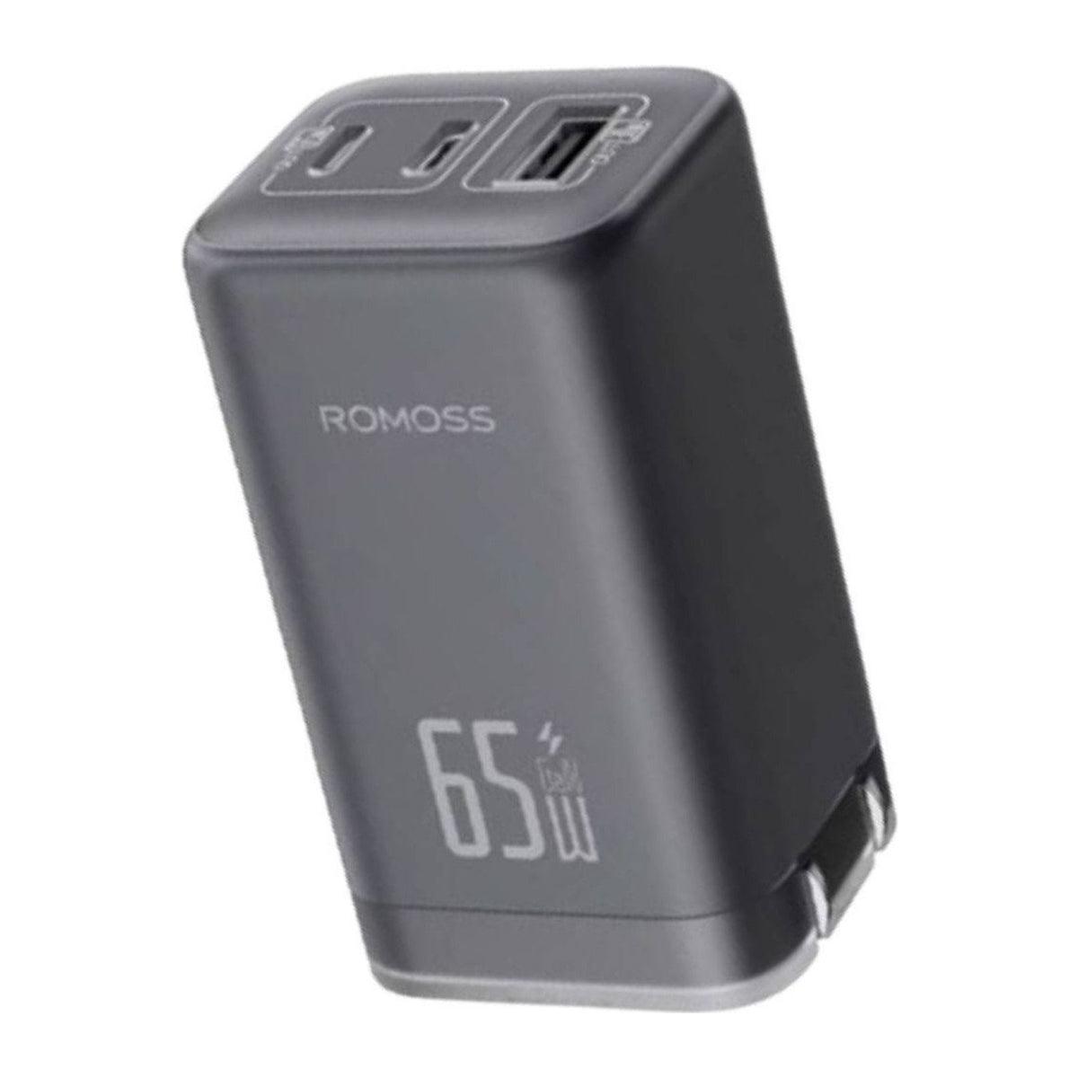 Romoss AC65MC 65W GaN Charger — 3 Ports