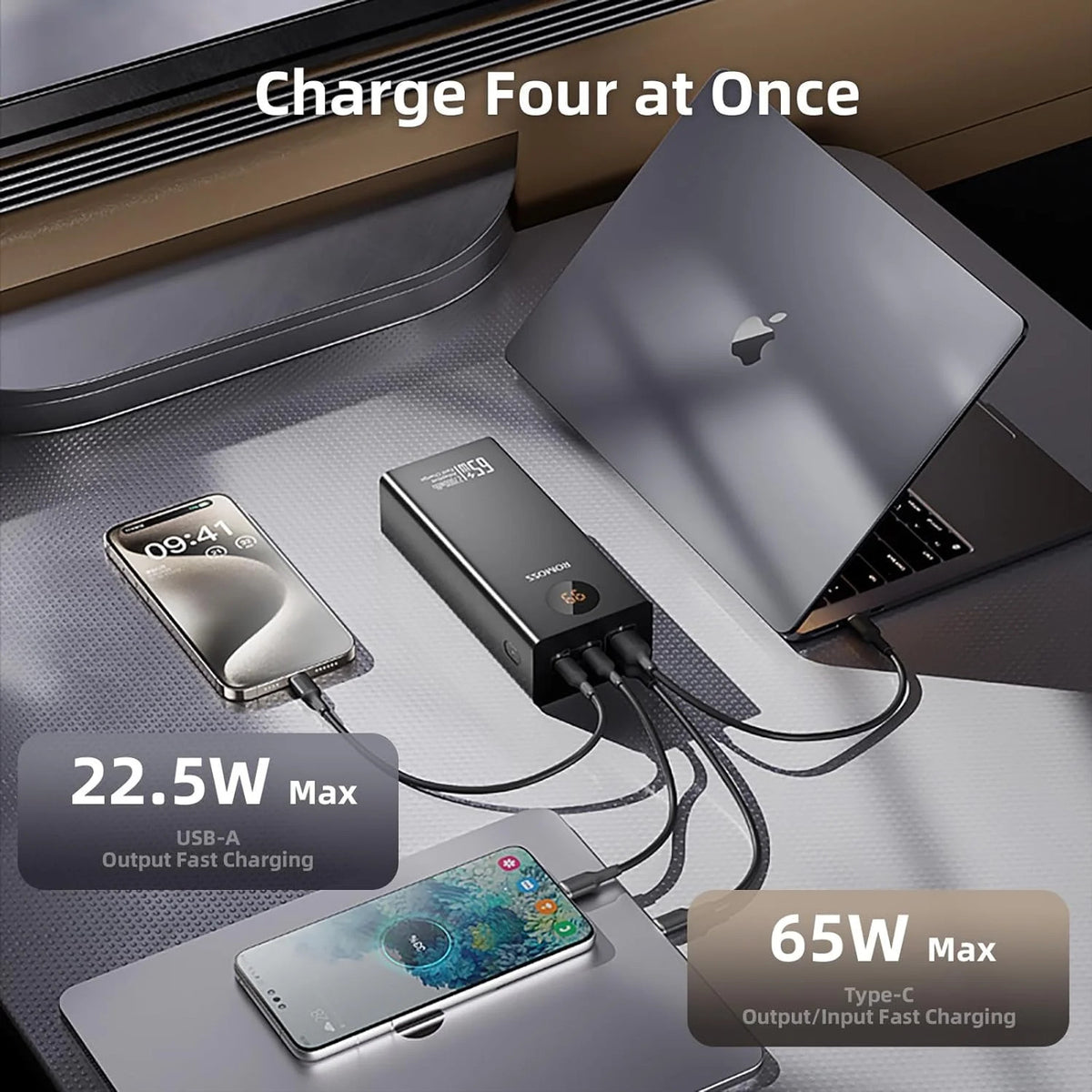 Romoss PEA27S Power Bank — 27,000mAh, 30W