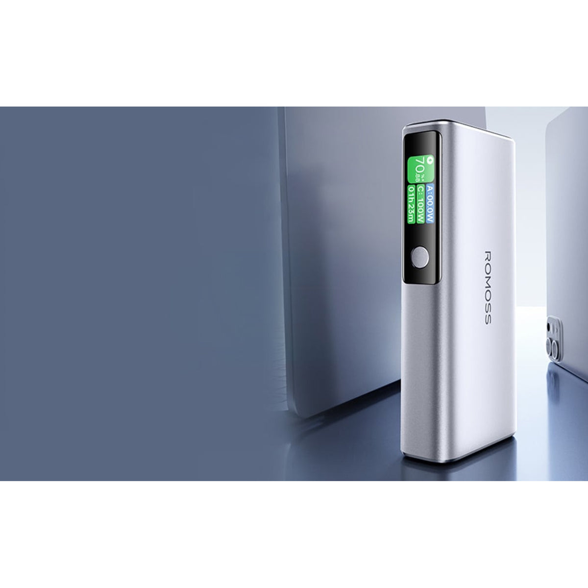 Romoss PPU20 20000mAh 130W power bank, silver