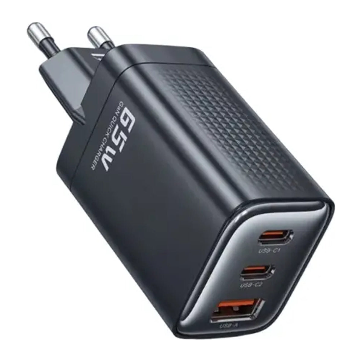 Toocki RX01 65W GaN Charger — 2 USB-C + 1 USB-A