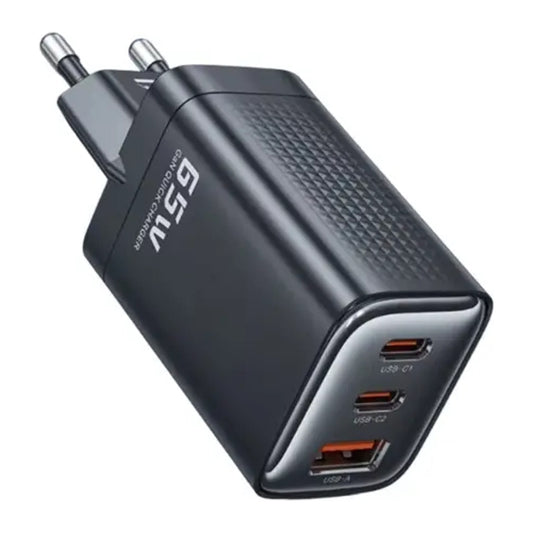 Toocki RX01 65W GaN Charger — 2 USB-C + 1 USB-A